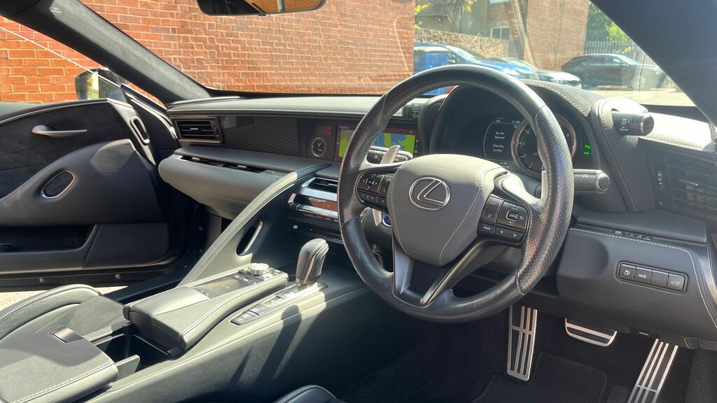 Lexus LC 500H Blue #14