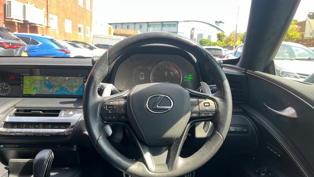 Lexus LC 500H Blue #9