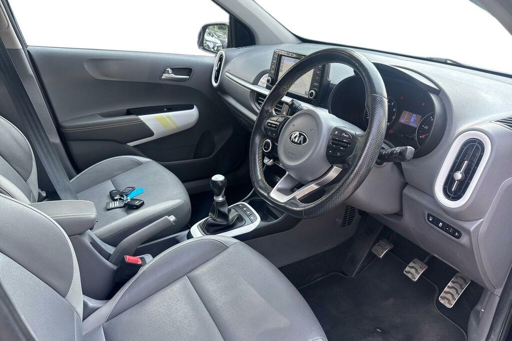 Kia Picanto 1.25 X-line S Euro 6 Ss Black #6