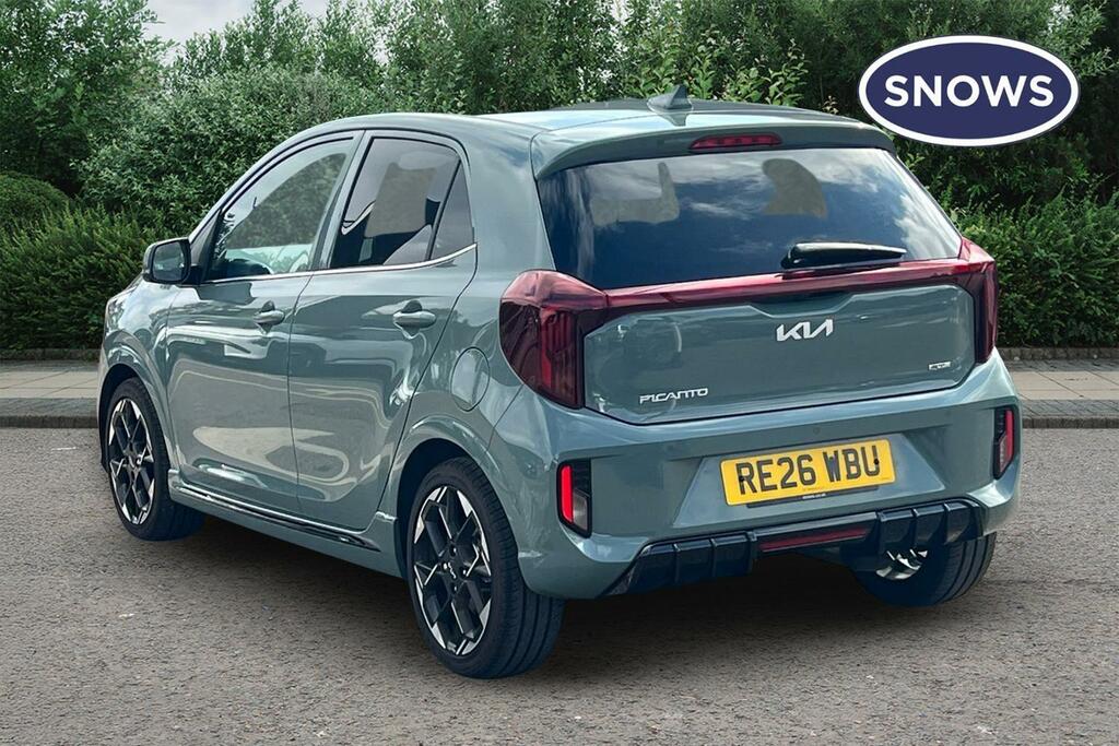 Kia Picanto 1.0 Gt-line Amt Euro 6 Ss Green #3