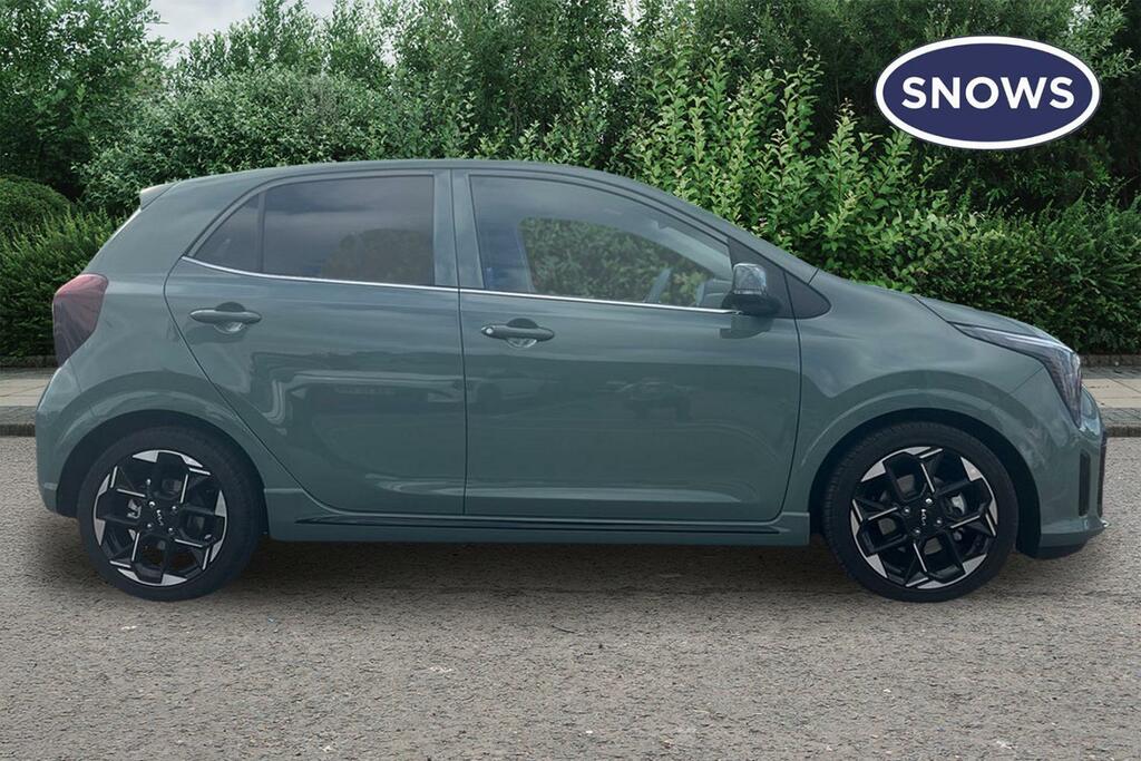 Kia Picanto 1.0 Gt-line Amt Euro 6 Ss Green #4