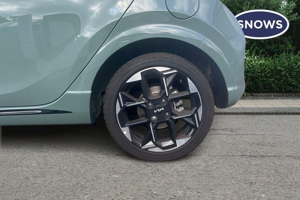 Kia Picanto 1.0 Gt-line Amt Euro 6 Ss Green #5