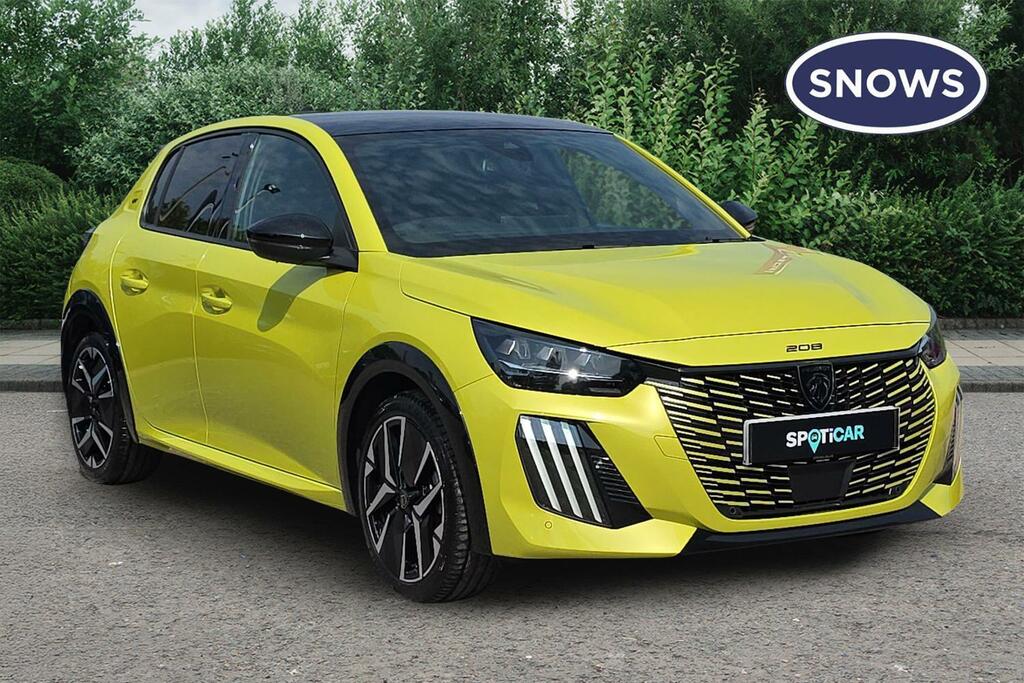 Peugeot 208 1.2 Gt E-dsc6 Euro 6 Ss Yellow