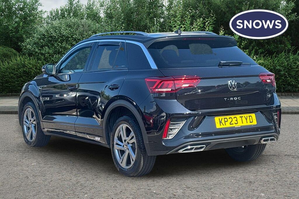 Volkswagen T-Roc 2.0 Tdi R-line Dsg Euro 6 Ss Black #3