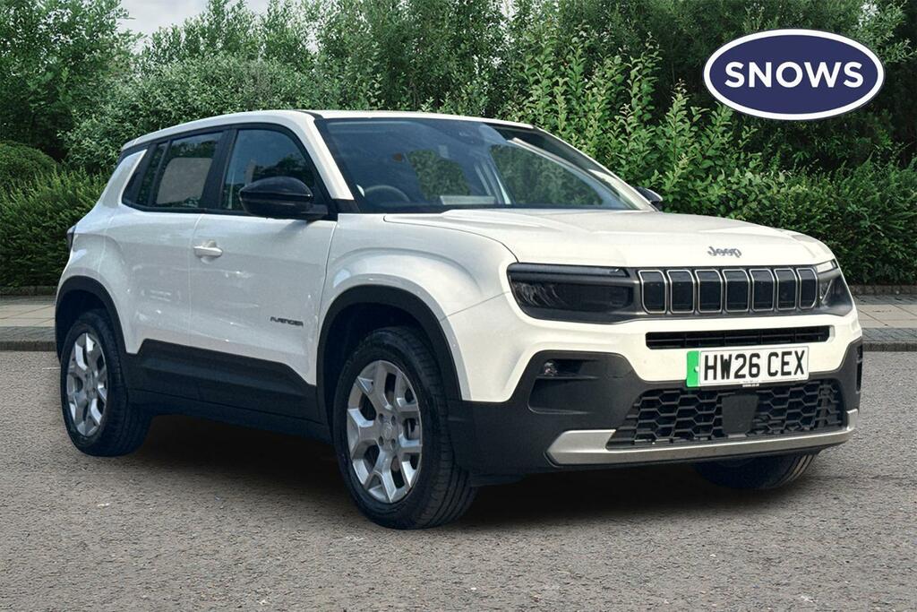 Jeep Avenger 54Kwh E-summit White
