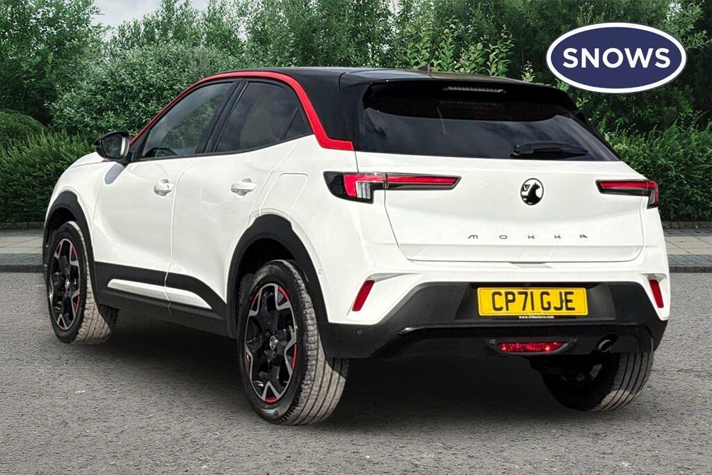 Vauxhall Mokka 1.2 Turbo Sri Premium Euro 6 Ss CP71GJE White #3