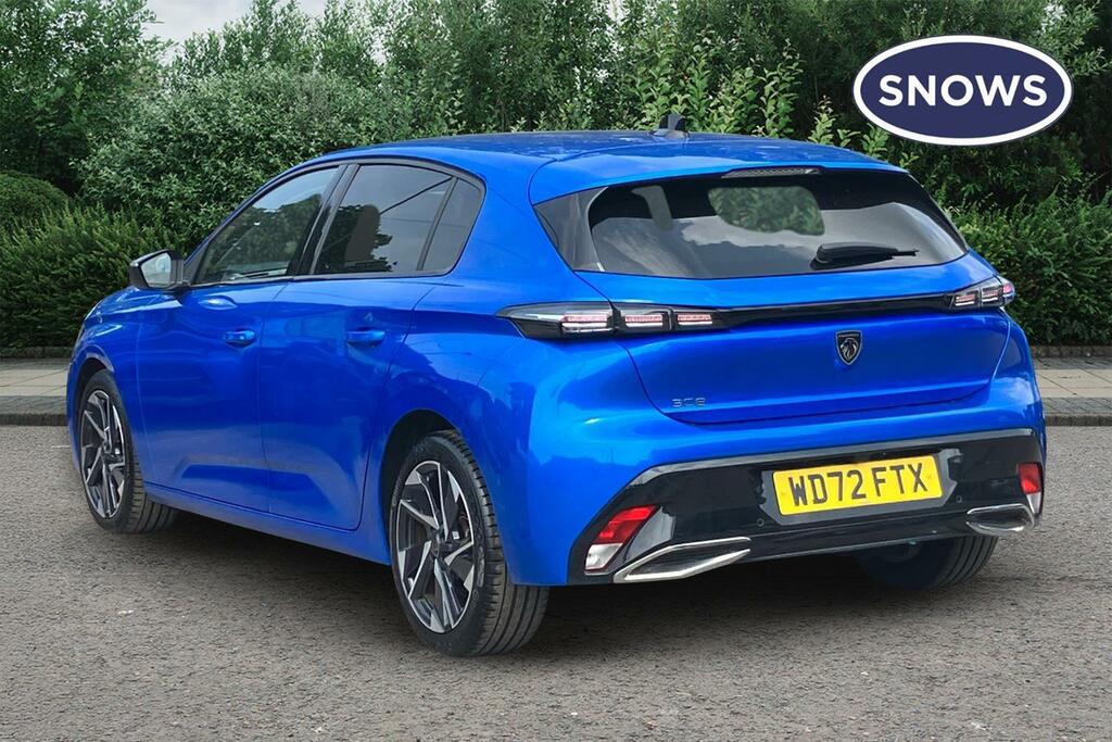 Peugeot 308 1.2 Puretech Allure Premium Eat Euro 6 Ss WD72FTX Blue #3
