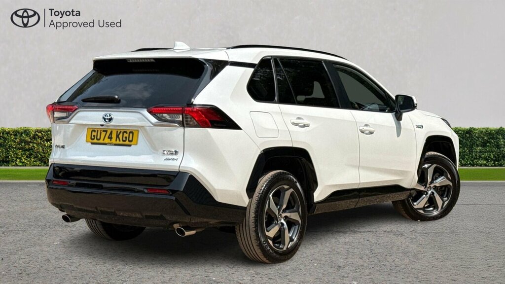 Toyota Rav 4 2.5 Vvt 18.1Kwh Design Suv Plug-in Hybr GU74KGO White #2