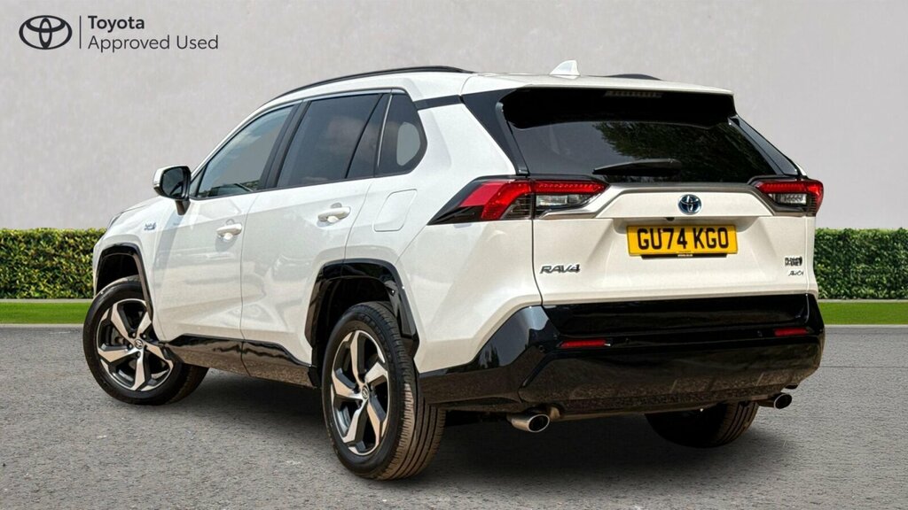 Toyota Rav 4 2.5 Vvt 18.1Kwh Design Suv Plug-in Hybr GU74KGO White #4