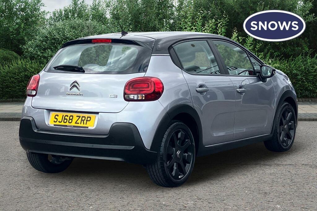 Citroen C3 1.2 Puretech Feel Nav Edition Euro 6 SJ68ZRP Grey #3