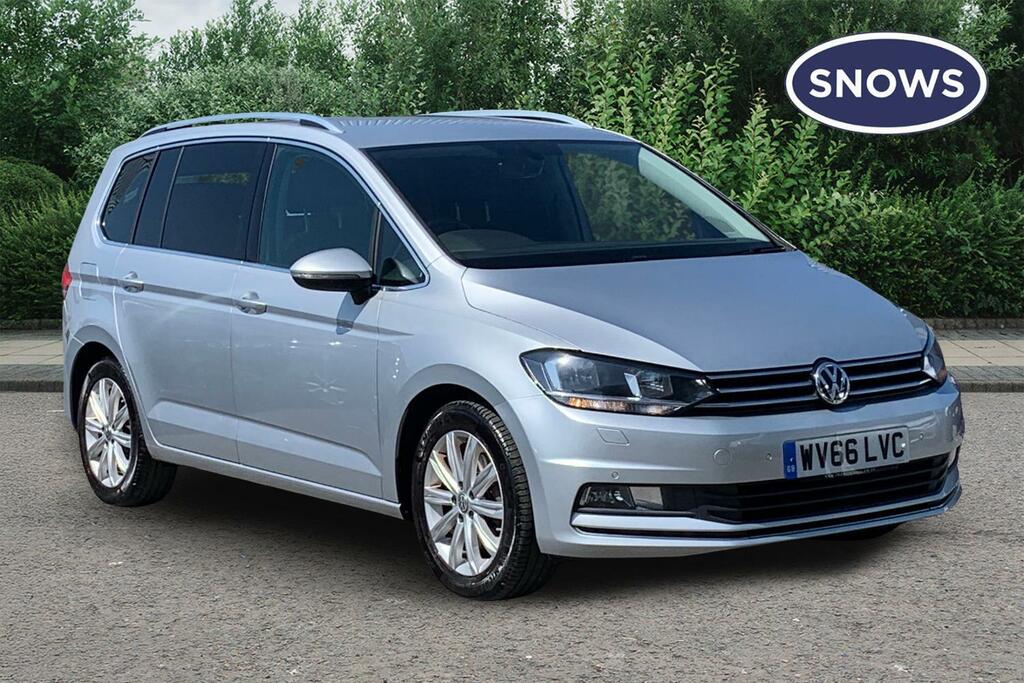 Volkswagen Touran 2.0 Tdi Bluemotion Tech Sel Dsg Euro 6 Ss Silver