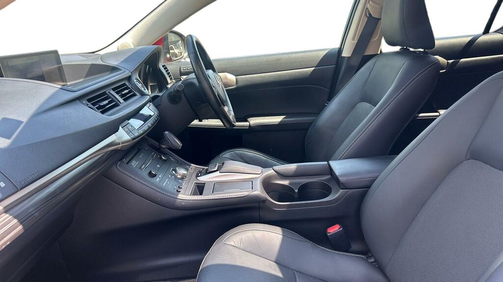 Lexus CT 1.8 200H Premier Hatchback Hybrid Cvt E Red #5