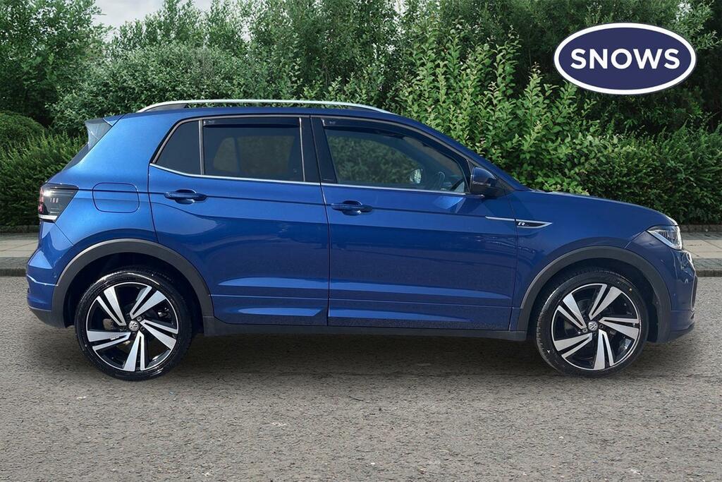 Volkswagen T-Cross 1.0 Tsi R-line Dsg Euro 6 Ss Blue #4