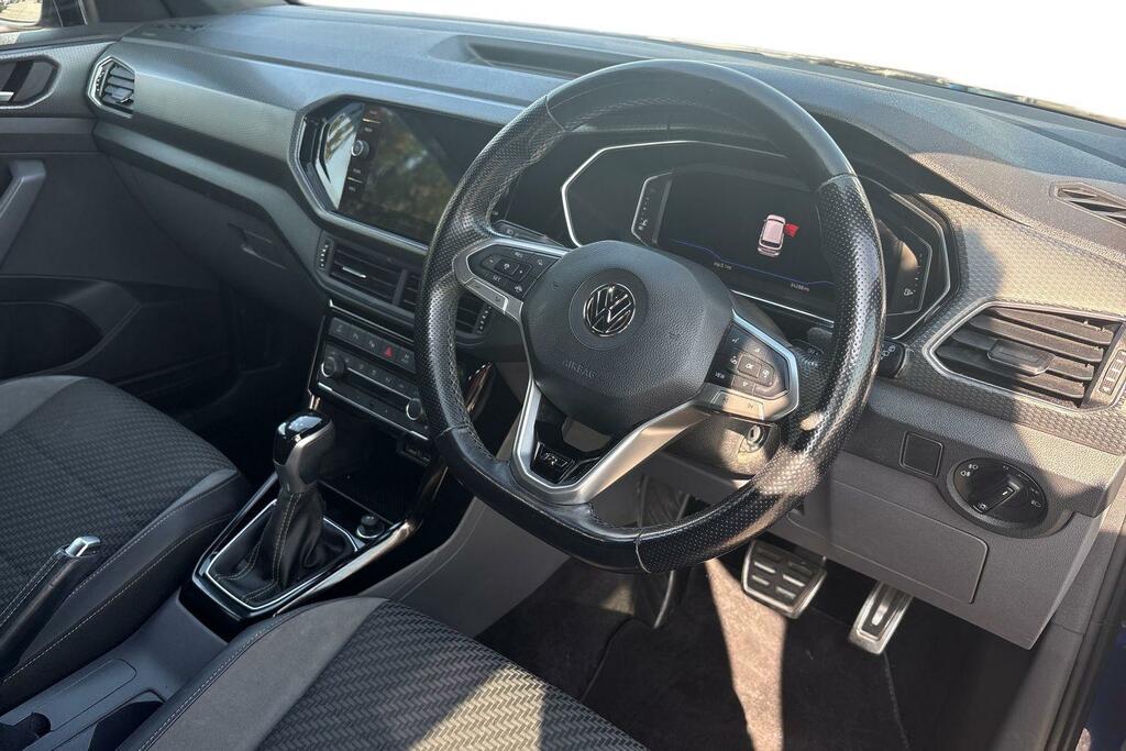 Volkswagen T-Cross 1.0 Tsi R-line Dsg Euro 6 Ss Blue #6