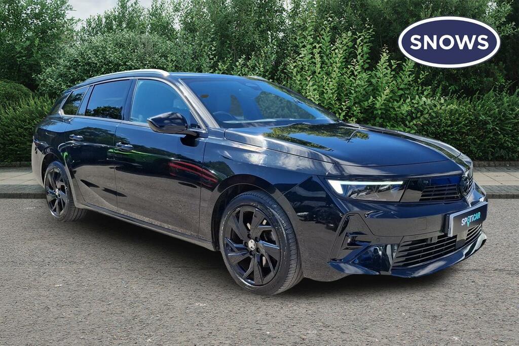 Vauxhall Astra 1.2 Turbo Gs Sports Tourer Euro 6 Ss VE23SKO Black