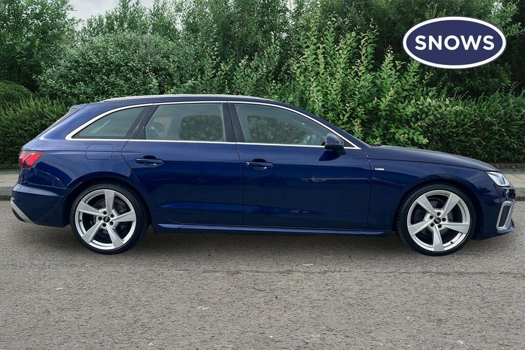 Audi A4 2.0 Tfsi 40 S Line S Tronic Euro 6 Ss GJ70WJU Blue #4