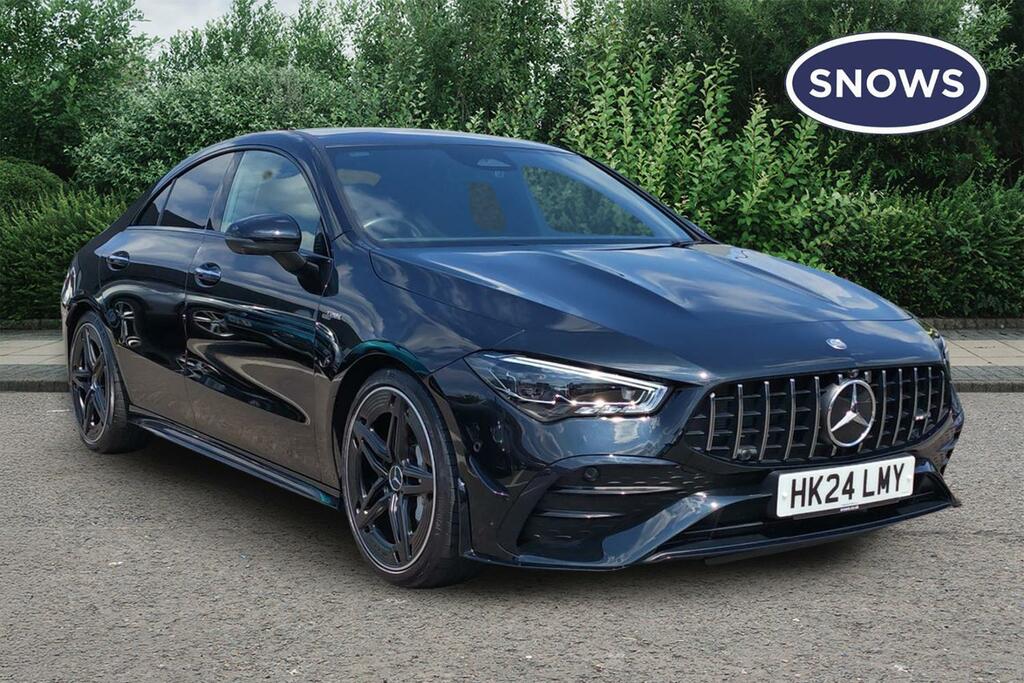 Mercedes-Benz CLA Class 2.0 Cla35h Mhev Amg Premium Plus Coupe 8G-dct 4M Black