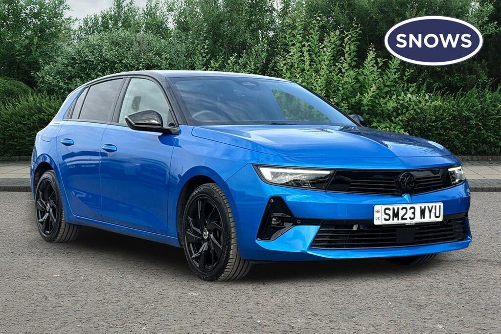 Vauxhall Astra 1.2 Turbo Gs Euro 6 Ss SM23WYU Blue