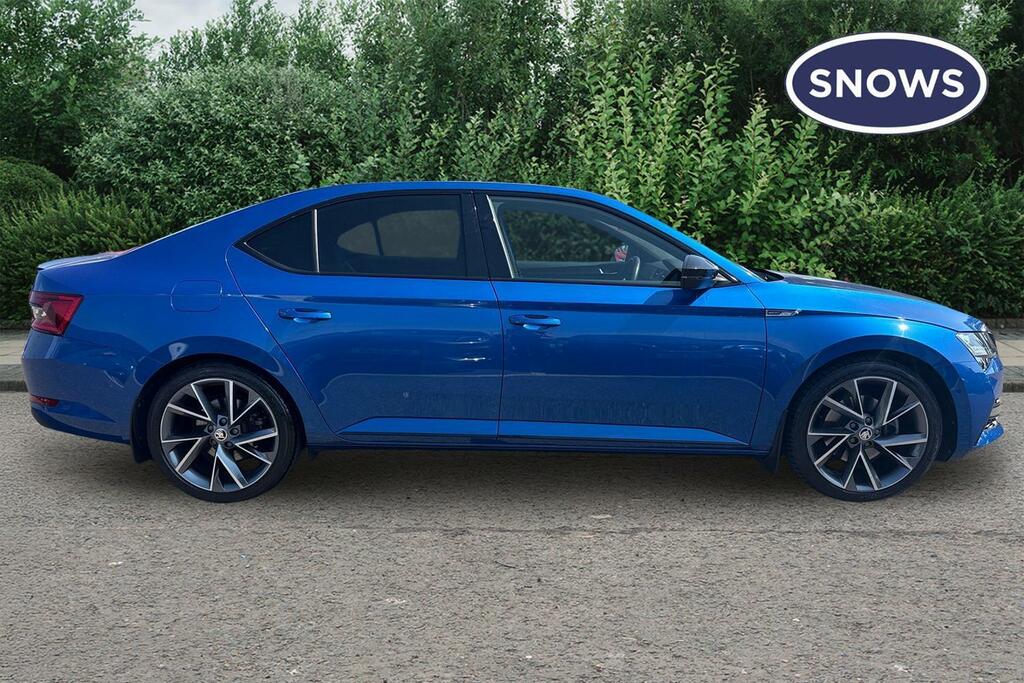 Skoda Superb 2.0 Tsi Sportline Plus Dsg Euro 6 Ss Blue #4