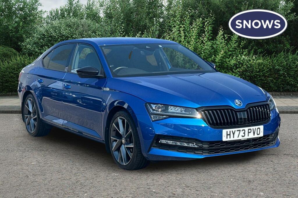 Skoda Superb 2.0 Tsi Sportline Plus Dsg Euro 6 Ss Blue