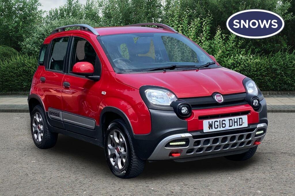 Fiat Panda 0.9 Twinair Cross Euro 6 Ss 4 Seats Red