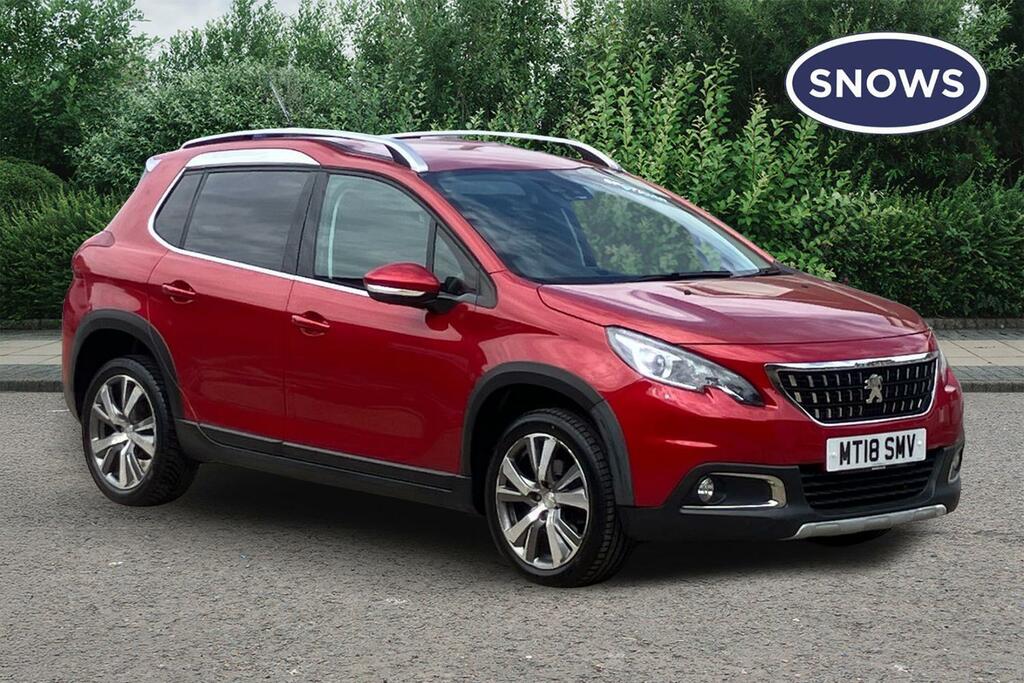 Peugeot 2008 1.2 Puretech Allure Eat Euro 6 Ss MT18SMV Red