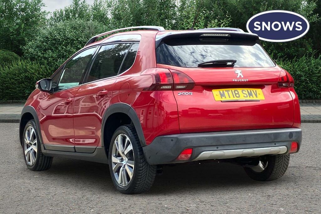 Peugeot 2008 1.2 Puretech Allure Eat Euro 6 Ss MT18SMV Red #3