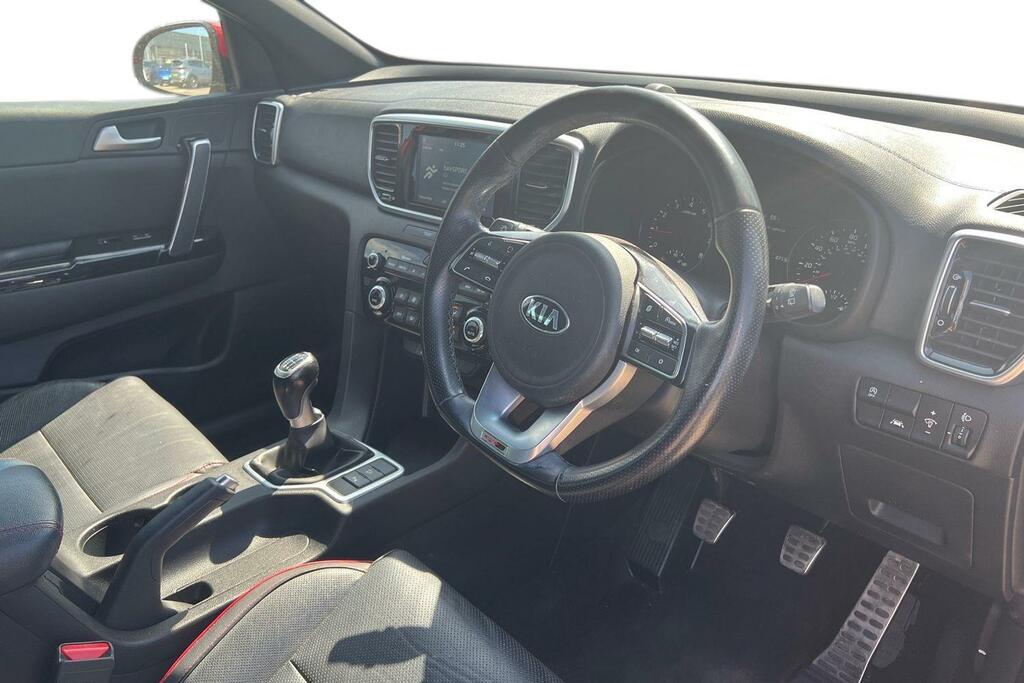 Kia Sportage 1.6 T-gdi Gt-line Euro 6 Ss Red #6