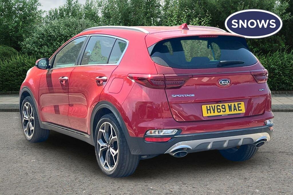 Kia Sportage 1.6 T-gdi Gt-line Euro 6 Ss Red #3