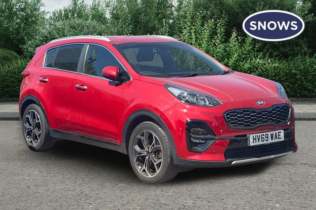 Kia Sportage 1.6 T-gdi Gt-line Euro 6 Ss Red