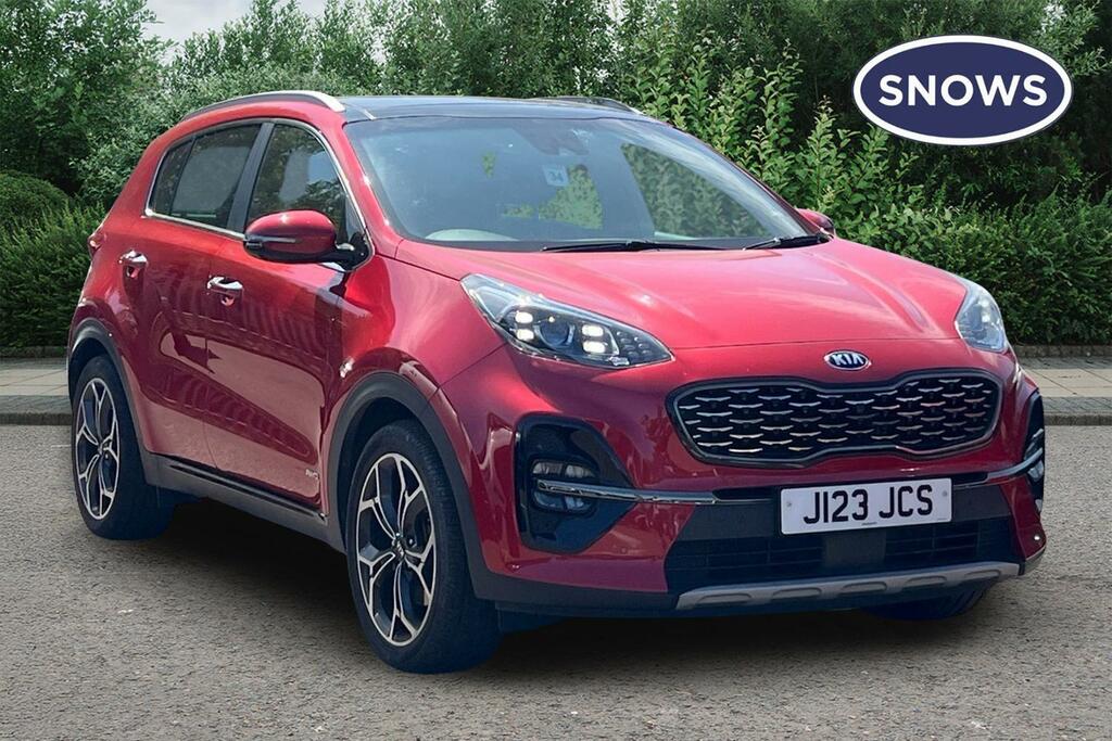 Kia Sportage 1.6 Crdi Mhev Gt-line S Dct Awd Euro 6 Ss Red