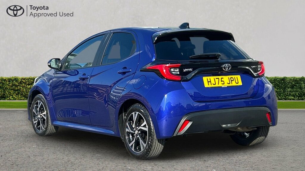 Toyota Yaris 1.5 Vvt-h Design E-cvt Euro 6 Ss HJ75JPU Blue #4