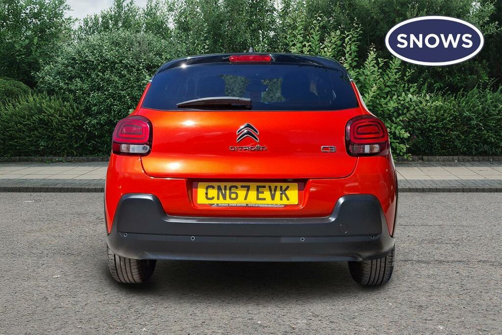 Citroen C3 1.2 Puretech Flair Euro 6 CN67EVK Orange #4