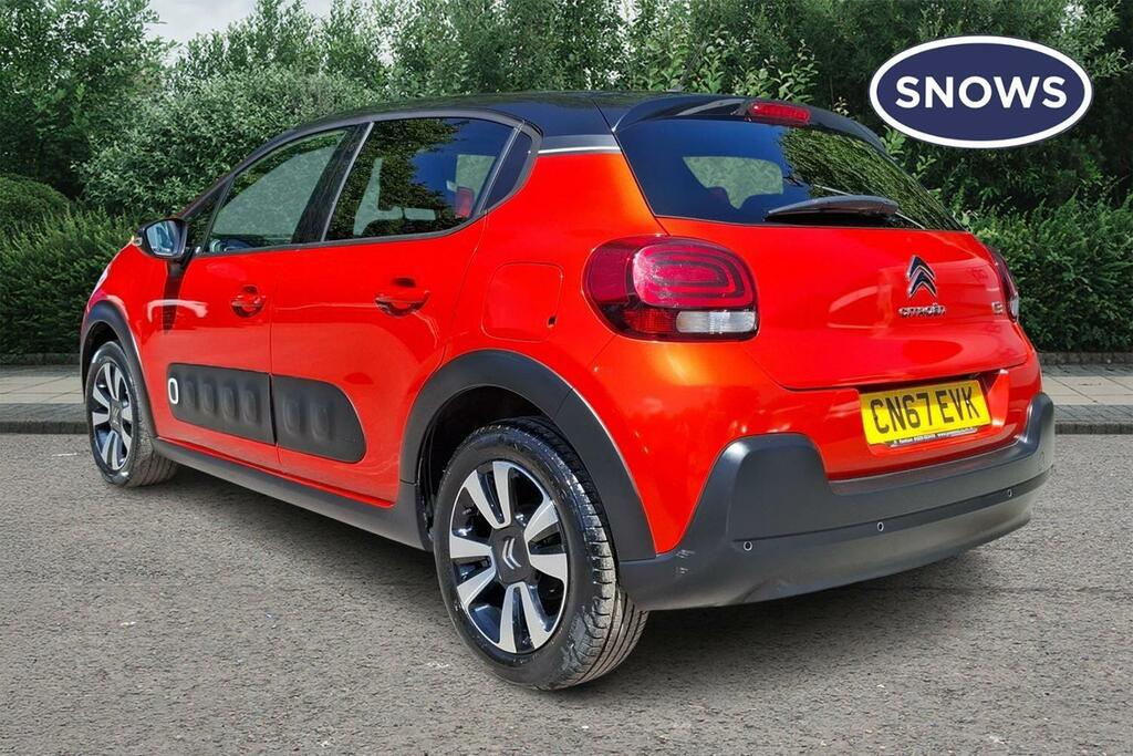 Citroen C3 1.2 Puretech Flair Euro 6 CN67EVK Orange #2
