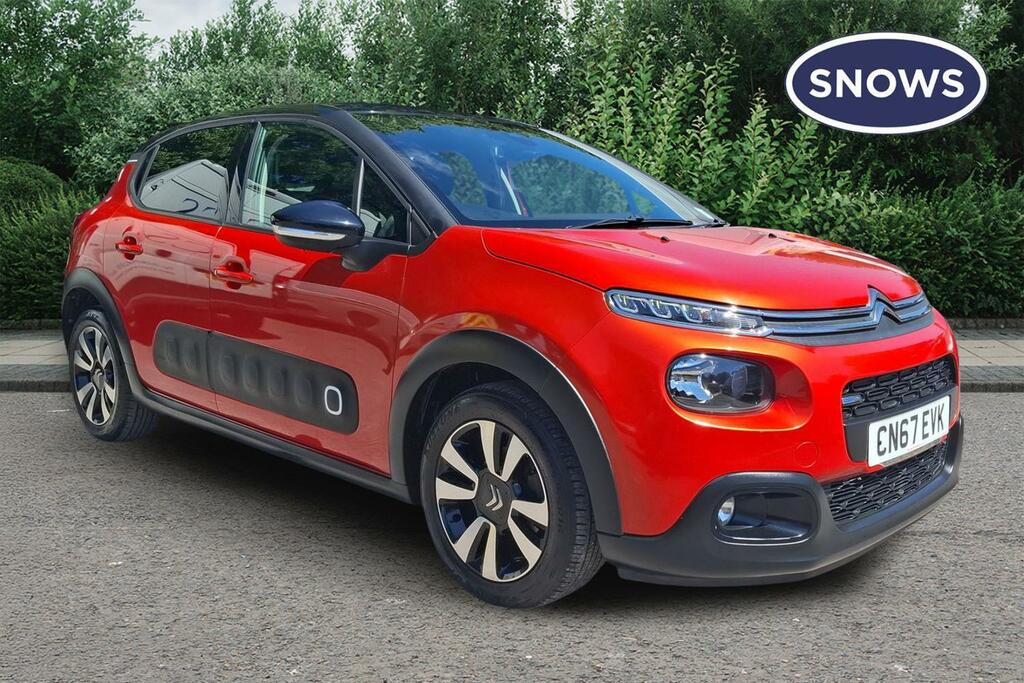 Citroen C3 1.2 Puretech Flair Euro 6 CN67EVK Orange