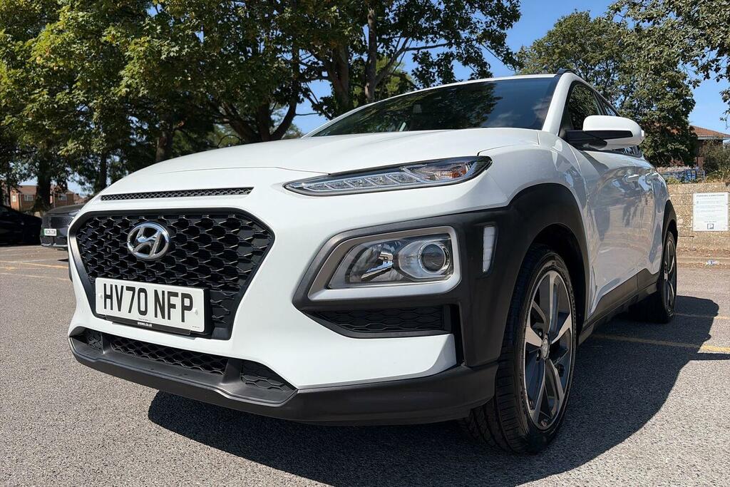 Hyundai Kona 1.0 T-gdi Play Euro 6 Ss White #3