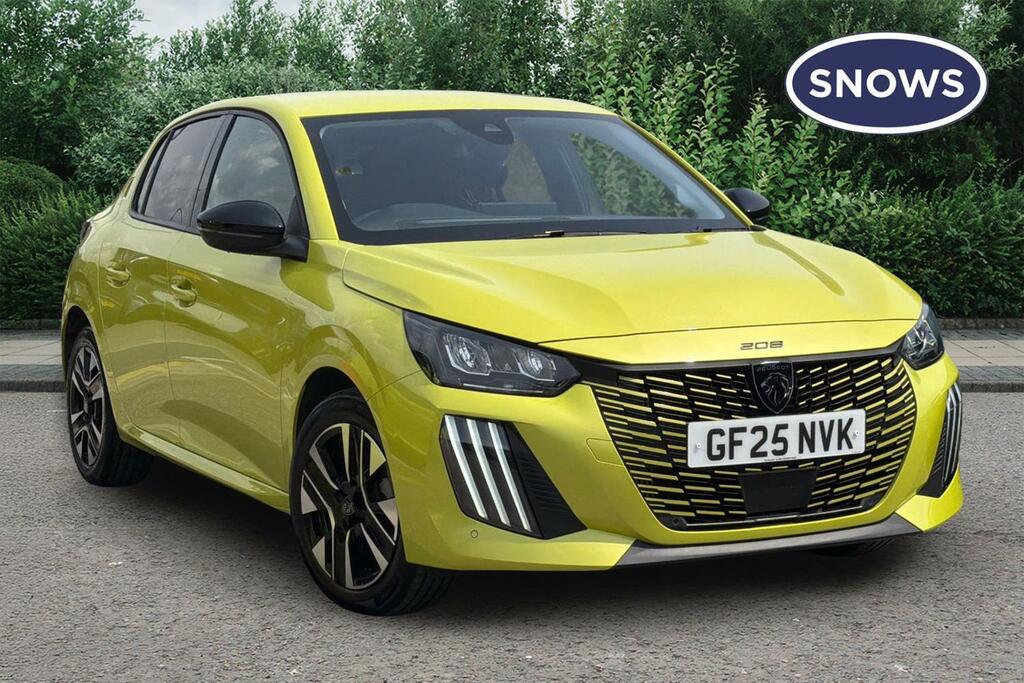 Peugeot 208 1.2 Puretech Allure Euro 6 Ss Yellow