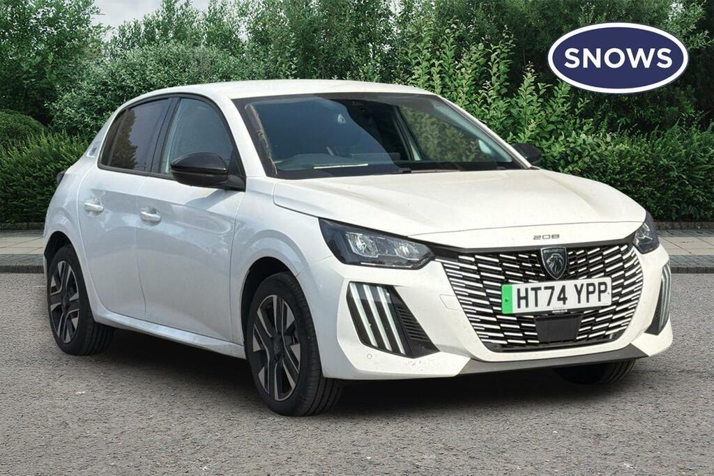 Peugeot e-208 50Kwh Allure 11Kw Charger White