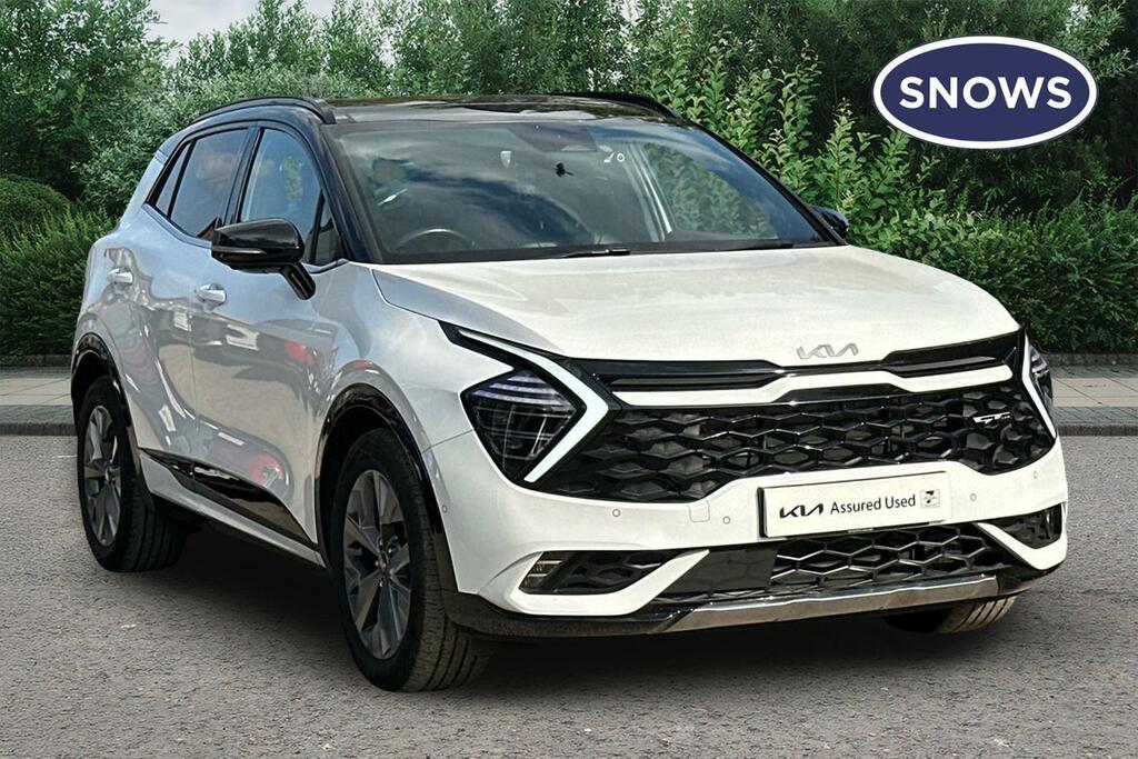 Kia Sportage 1.6 H T-gdi Gt-line S Awd Euro 6 Ss RK72UBC White