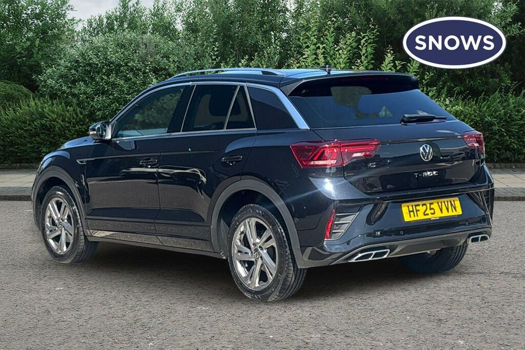 Volkswagen T-Roc 1.5 Tsi R-line Dsg Euro 6 Ss Black #3
