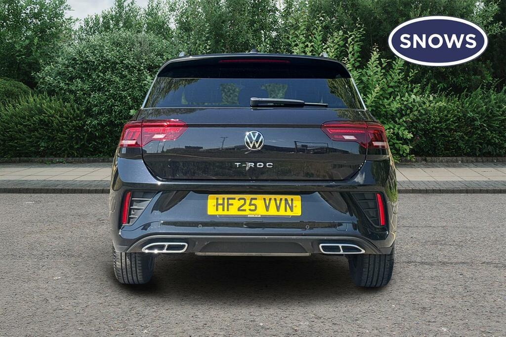 Volkswagen T-Roc 1.5 Tsi R-line Dsg Euro 6 Ss Black #4