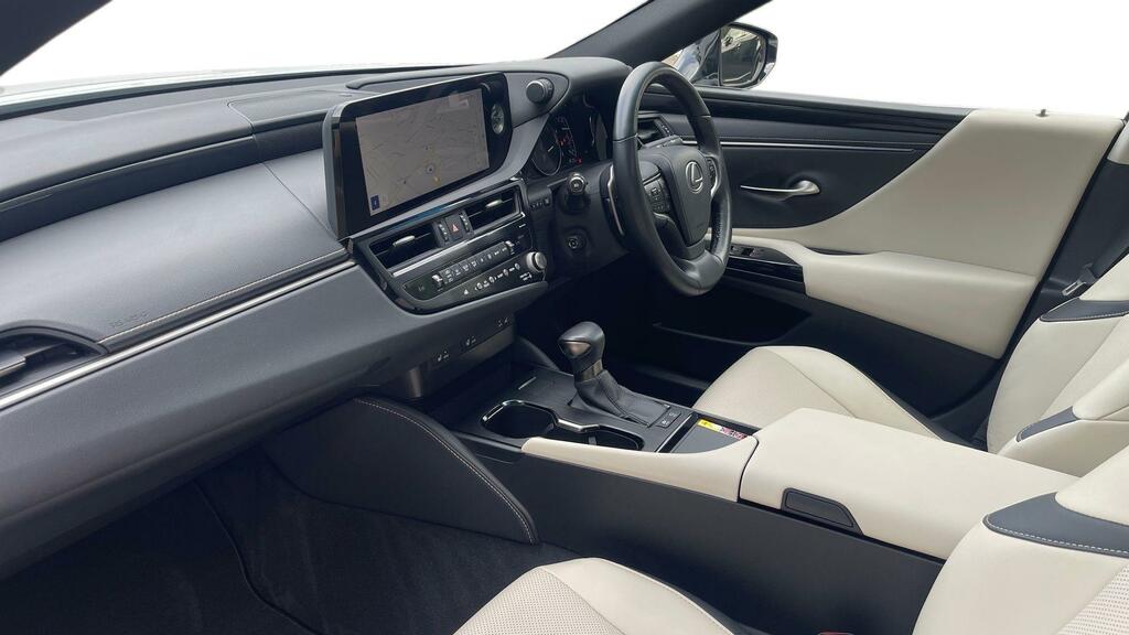 Lexus ES 2.5 300H Premium Edition Saloon Hybrid White #5