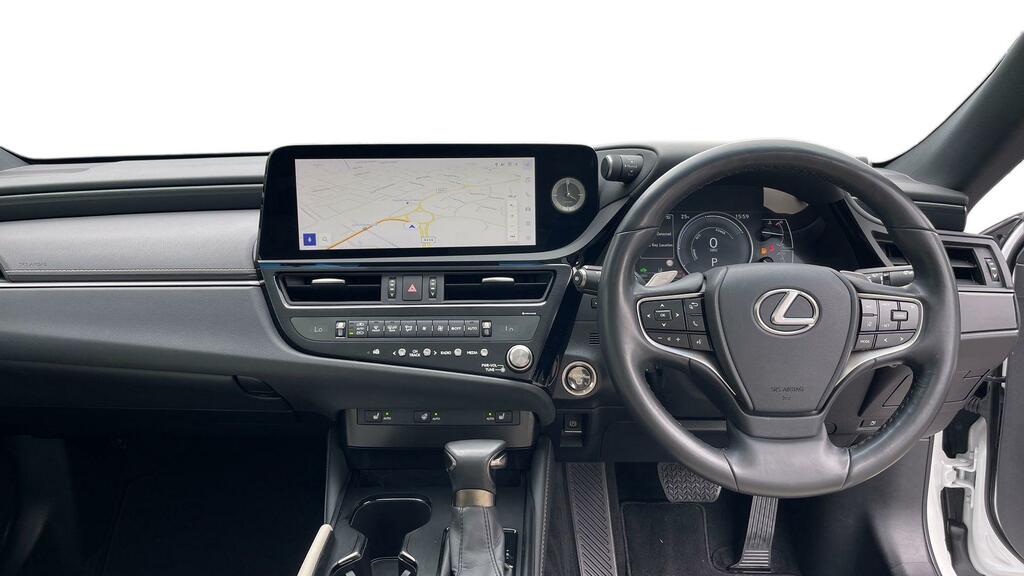 Lexus ES 2.5 300H Premium Edition Saloon Hybrid White #6