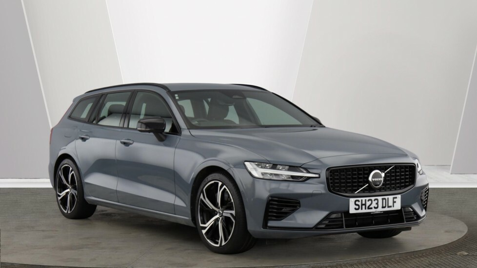 Volvo V60 Recharge Plus, T6 Awd Plug-in Hybrid, Grey