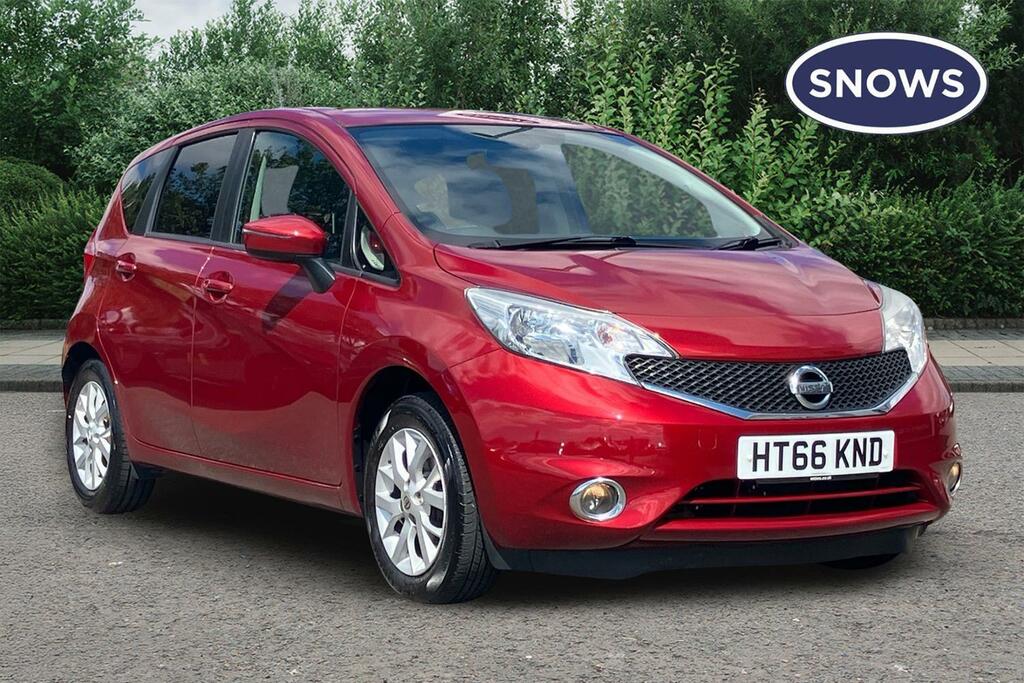 Nissan Note 1.2 Acenta Premium Euro 6 Ss Red