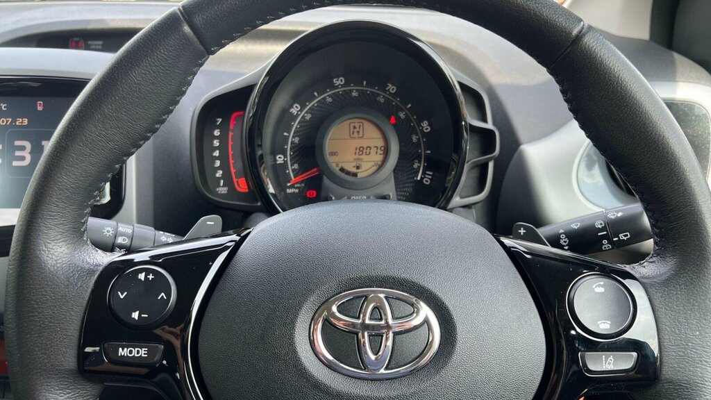 Toyota Aygo Hatchback Red #10
