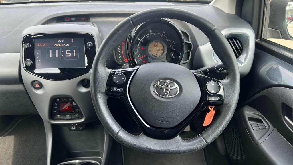 Toyota Aygo Hatchback Red #7