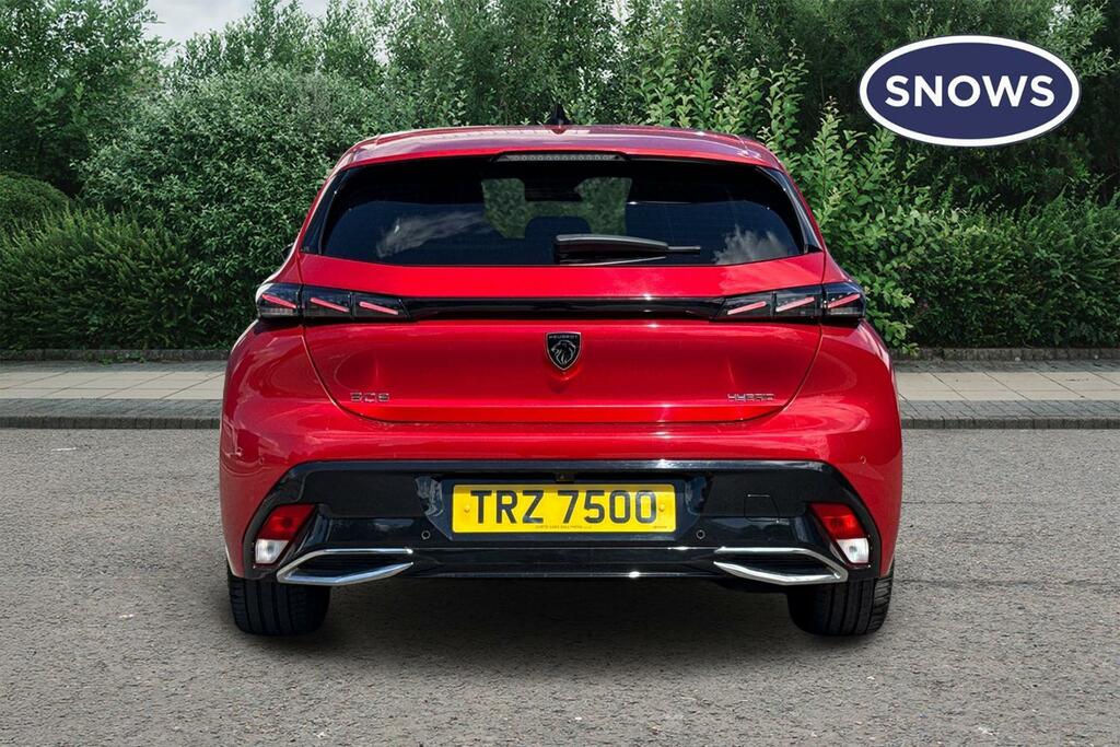 Peugeot 308 1.6 12.4Kwh Gt Premium E-eat Euro 6 Ss TRZ7500 Red #4