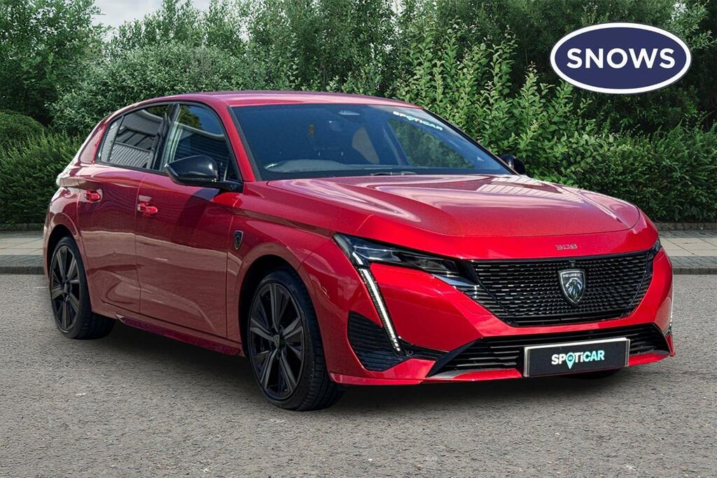 Peugeot 308 1.6 12.4Kwh Gt Premium E-eat Euro 6 Ss TRZ7500 Red