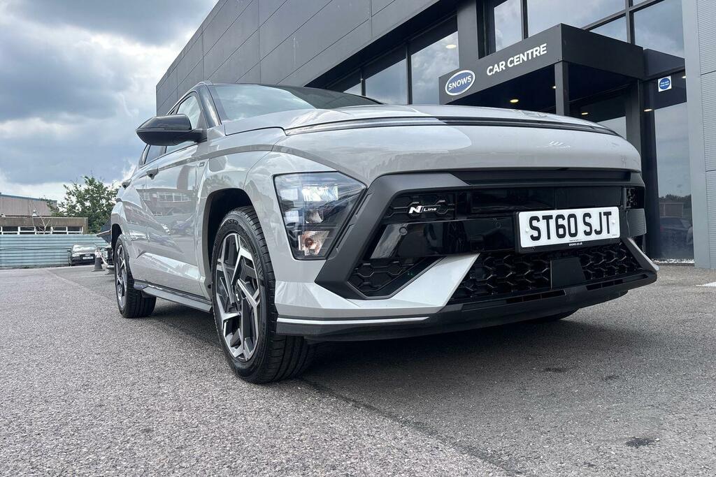 Hyundai Kona 1.6 H-gdi N Line Dct Euro 6 Ss Grey #5